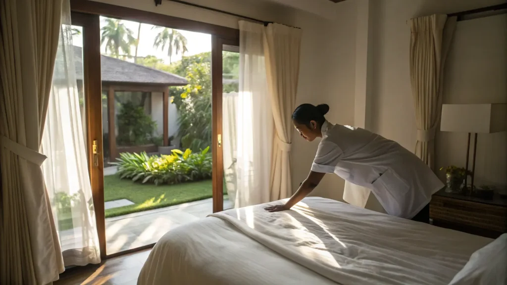 Houskeeping in Bali | Bali Luxury Concierge
