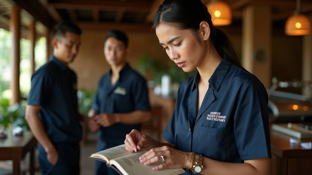 Staff Roles in a Fully Serviced UHNW Bali Villa